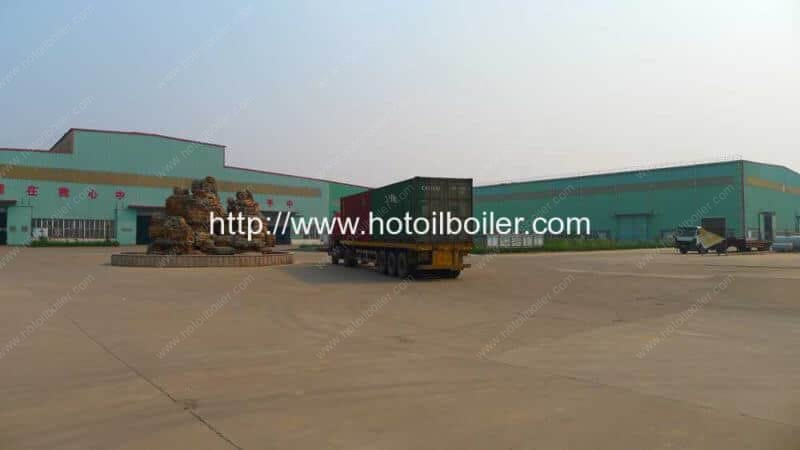 Thermal-Oil-Boiler-Factory-Yard