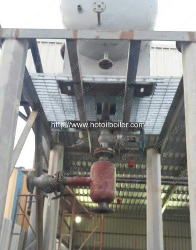 oil-gas-separator-installation-for-diesel-fired-thermal-oil-heaters