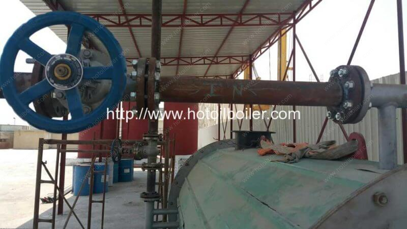 400000Kcal-Diesel-Oil-Fired-Thermal-Oil-Boiler-Installation-in-Bahrain-3